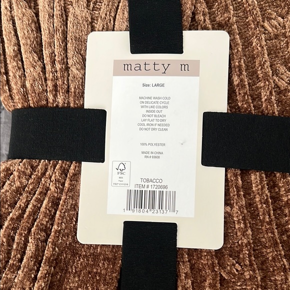 Matty M Brown Cardigan NWT - Picture 2 of 2